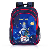 Nova Kids Astronaut 16Inch School Bag With Lunch Bag, Pencil Pouch, Lunch Box And Water Bottle - Blue