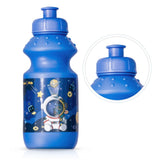 Nova Kids Space Lunch Box And Water Bottle With Lunch Bag - Blue