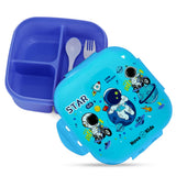 Nova Kids Galaxy Square Bento Lunch Box 1000ml - Blue