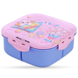 Nova Kids Love Square Bento Lunch Box 1000ml - Pink
