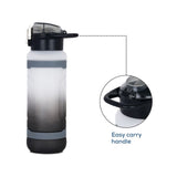 Nova Kids Water Bottle With Straw 1000ml - Black