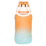 Nova Kids Water Bottle With Straw 550ml - Orange