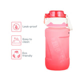 Nova Kids Water Bottle With Straw 550ml - Pink