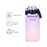 Nova Kids Water Bottle With Straw 550ml - Purple
