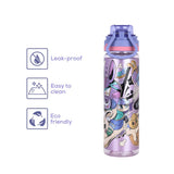 Nova Kids Water Bottle With Straw 700ml - Purple