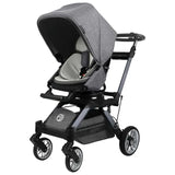 Orbit Baby Stroller - Titanium Frame With Grey Melange Seat