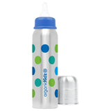 OrganicKidz Thermal Narrow Necked Bottle Spotty - 270ml