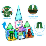 Picasso Magnetic Tiles with 4Characters - 100pcs