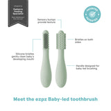 ezpz Baby-Led Toothbrush - Sage