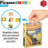 Picasso Magnetic Cubes Paintings World Famous 6in1 - 20pcs