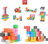 Picasso Magnetic Cubes Learning Blocks - 54pcs