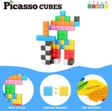 Picasso Magnetic Cubes Learnng Blocks - 108pcs
