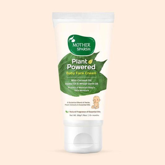 Mother Plant Powered Baby Face Cream - 50gm - Laadlee