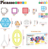 Picasso Magnetic Tiles Ferris Wheel - 63pcs