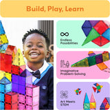Picasso Magnetic Tiles Building Blocks - 100pcs