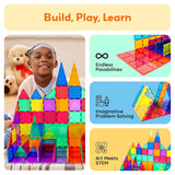 Picasso Magnetic Tiles Large Stabilizer Combo Set - 12pcs