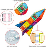 Picasso Magnetic Tiles Rocket Ship - 36pcs