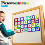 Picasso Magnetic Tiles Fundamental & Cognition Set - 56pcs