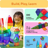 Picasso Magnetic Tiles Building Blocks - 60pcs