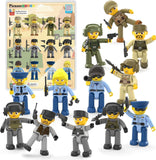 Picasso Magnetic Law Enforcement Character Figures - 12pcs