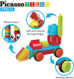 Picasso Magnetic Blocks Hedghog - 112pcs