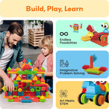 Picasso Magnetic Blocks Hedghog Set - 240pcs