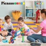 Picasso Magnetic Marble Run Set - 60pcs