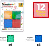 Picasso Magnetic Brick Block Combo Set - 12pcs