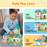 Picasso Magnetic Tiles Medieval Castle Theme - 70pcs