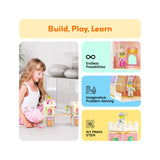 Picasso Magnetic Tiles Princess Castle Set - 60pcs