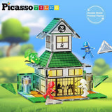 Picasso Magnetic Tiles Ninja Dojo Theme - 64pcs