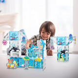 Picasso Magnetic Tiles Aquarium Marine Animal Set - 52pcs