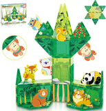 Picasso Magnetic Tiles Forest Animal Set - 56pcs