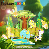 Picasso Magnetic Tiles Safari Set - 26pcs