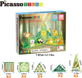 Picasso Magnetic Tiles Forest Animal Set