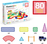 Picasso Magnetic Tiles Race Track - 80pcs