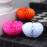 Talking Tables Pumpkin Brights Honeycomb Pumpkin Decorations - Pack of 3
