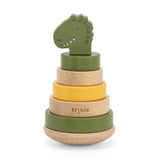 Trixie Wooden Stacking Toy - Mr. Dino - Laadlee