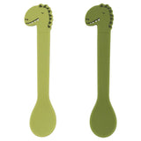 Trixie Silicone Spoon 2 pack - Mr. Dino