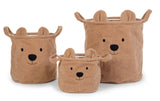 Childhome Storage Basket 40x40x40cm - Teddy Brown