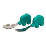 Marcus & Marcus - Palm Grasp Spoon & Fork Set - Ollie - Laadlee