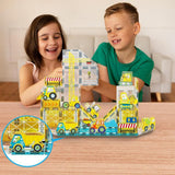Picasso Magnetic Block Construction Truck Vehicle - 8pcs