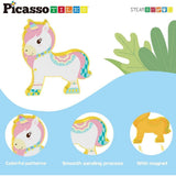 Picasso Magnetic Block Farm Animals - 8pcs