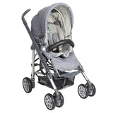 Pierre Cardin 3-in-1 Baby Stroller With Diaper Bag - Grey