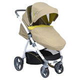Pierre Cardin 3-in-1 Stroller With Diaper Bag - Cream