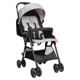 Pierre Cardin Baby Stroller - Grey & Black
