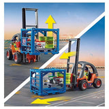 Playmobil Forklift With Freight