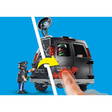 Playmobil Helicopter Pursuit With Runaway Van