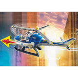 Playmobil Helicopter Pursuit With Runaway Van
