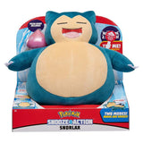Pokemon Snooze Action Snorlax Plus Toy